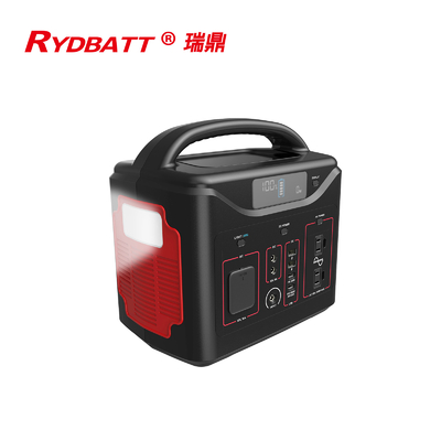 Ryder Portable power station, 600Wh LiFePO4 Battery backup,220V 500W Pure sine wave AC Outlets, PD 100W USB-C input