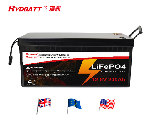 12.8V 200Ah LFP LiFePO4 Lithium Iron Phosphate Batteries 32700 Cells 2000 Cycles
