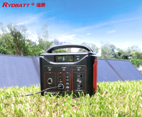 600Wh Portable Power Station LiFePO4 Battery Backup 220V 500W Pure Sine Wave AC Outlets