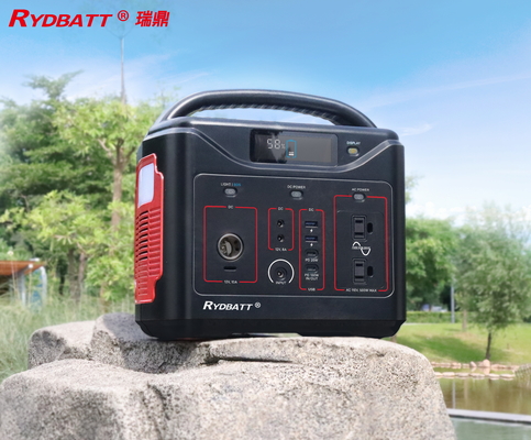 600Wh EU Adapter Portable Power Station MPPT Controller For Camping