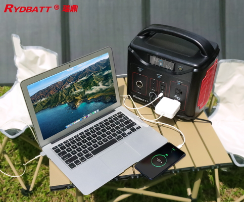 Rechargeable Portable Power Station Solar Power Generators 600wh 120W For RV Camping