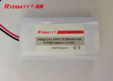 1s2p 18650 Battery Pack 3.6V 3.7V 5.2Ah Or Customized 500 Times Cycle
