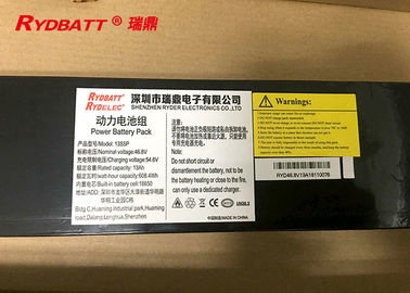 13ah 48v Lithium Battery Pack / 18650 13s5p E Scooter Lithium Ion Battery
