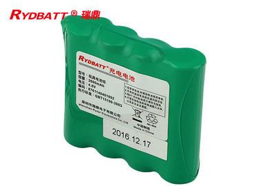 4S1P 4.8V 2600mAh Nimh Aa Battery Pack / Durable Nimh Aa Battery