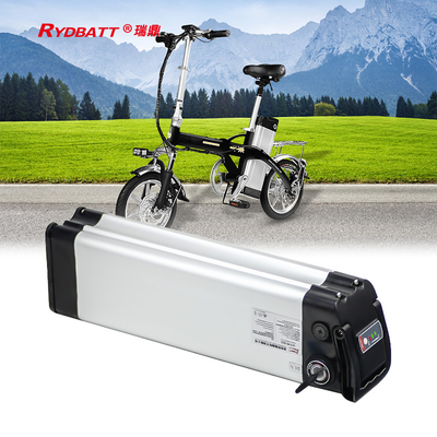 48V 10Ah Sliver Fish e-bike battery 300w 500w 1000w rechargeable lithium ion battery pack for electric scooter