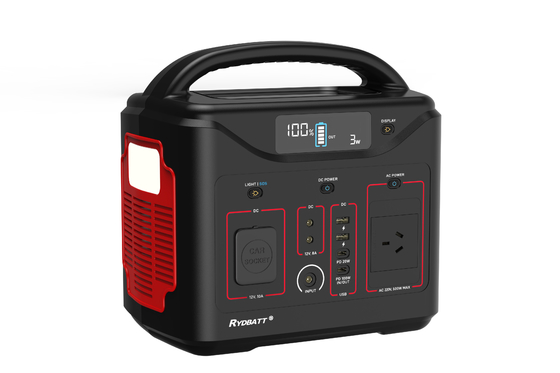 ROHS Portable Power Station 320Wh LiFePO4 Battery Backup For Outdoor Camping