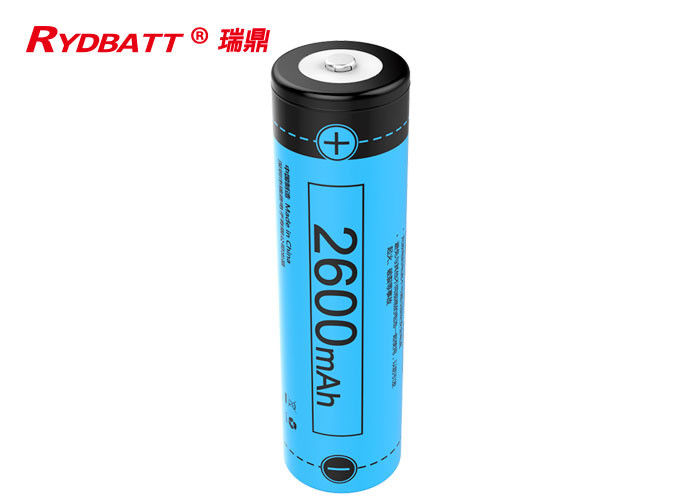 2600mAh Li Ion 18650 Battery Pack / 3.6v Lithium Ion Battery Pack