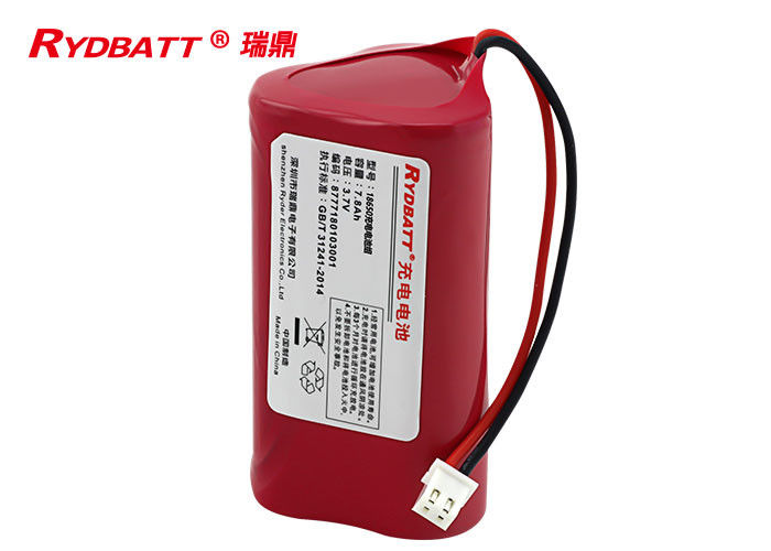 1S3P 3.6V 7800mAh Li Ion 18650 Battery Pack More Than 500 Times Cycle Life High Power Version