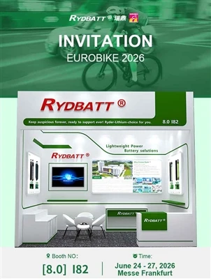 Ryder New Energy At EUROBIKE 2026—Lightweight Power Batteries For A Greener Ride